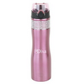 24 Oz. Stainless Steel Bling Water Bottle